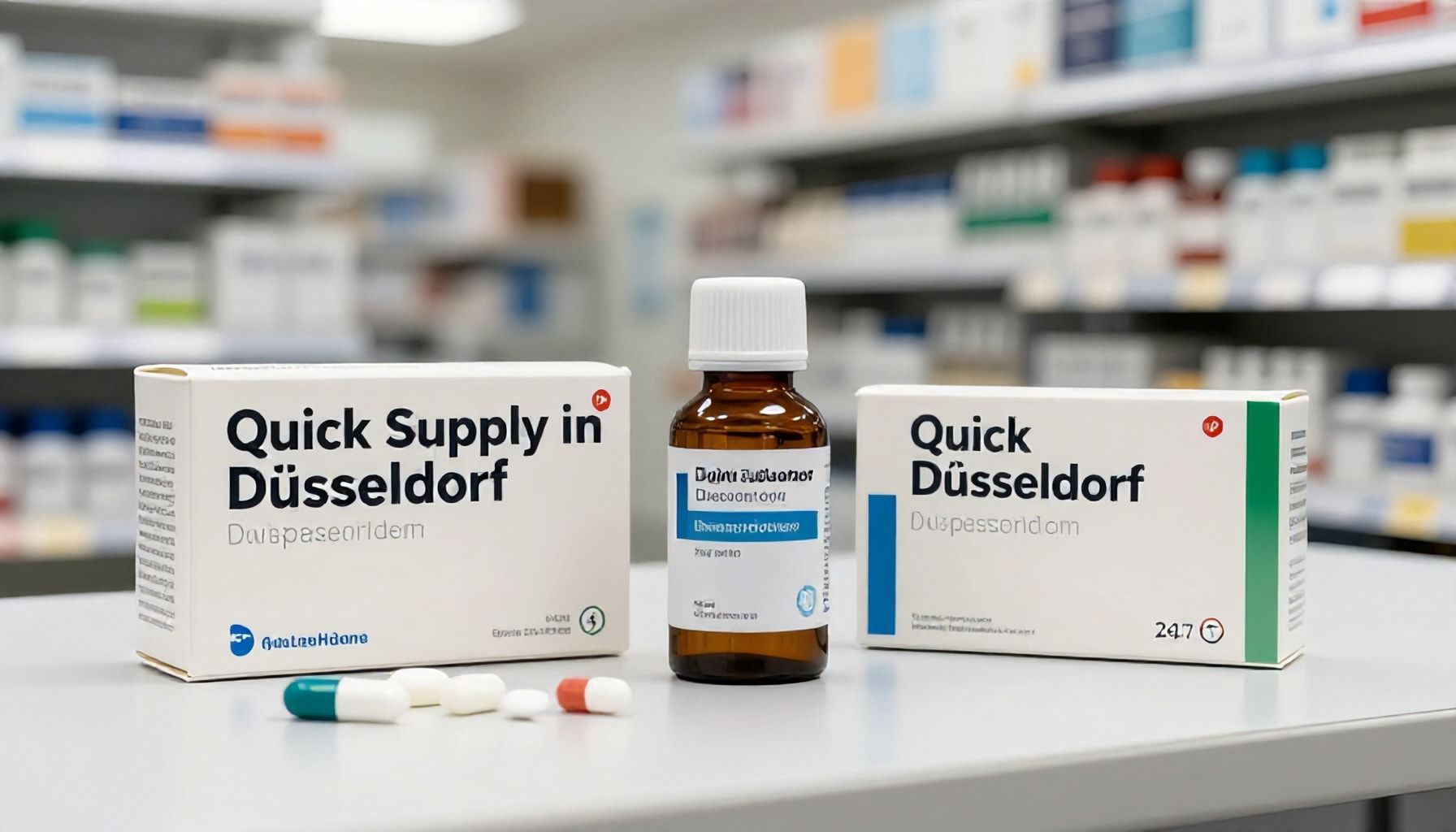Schnelle Medikamentenversorgung in Düsseldorf – so geht’s rund um die Uhr*