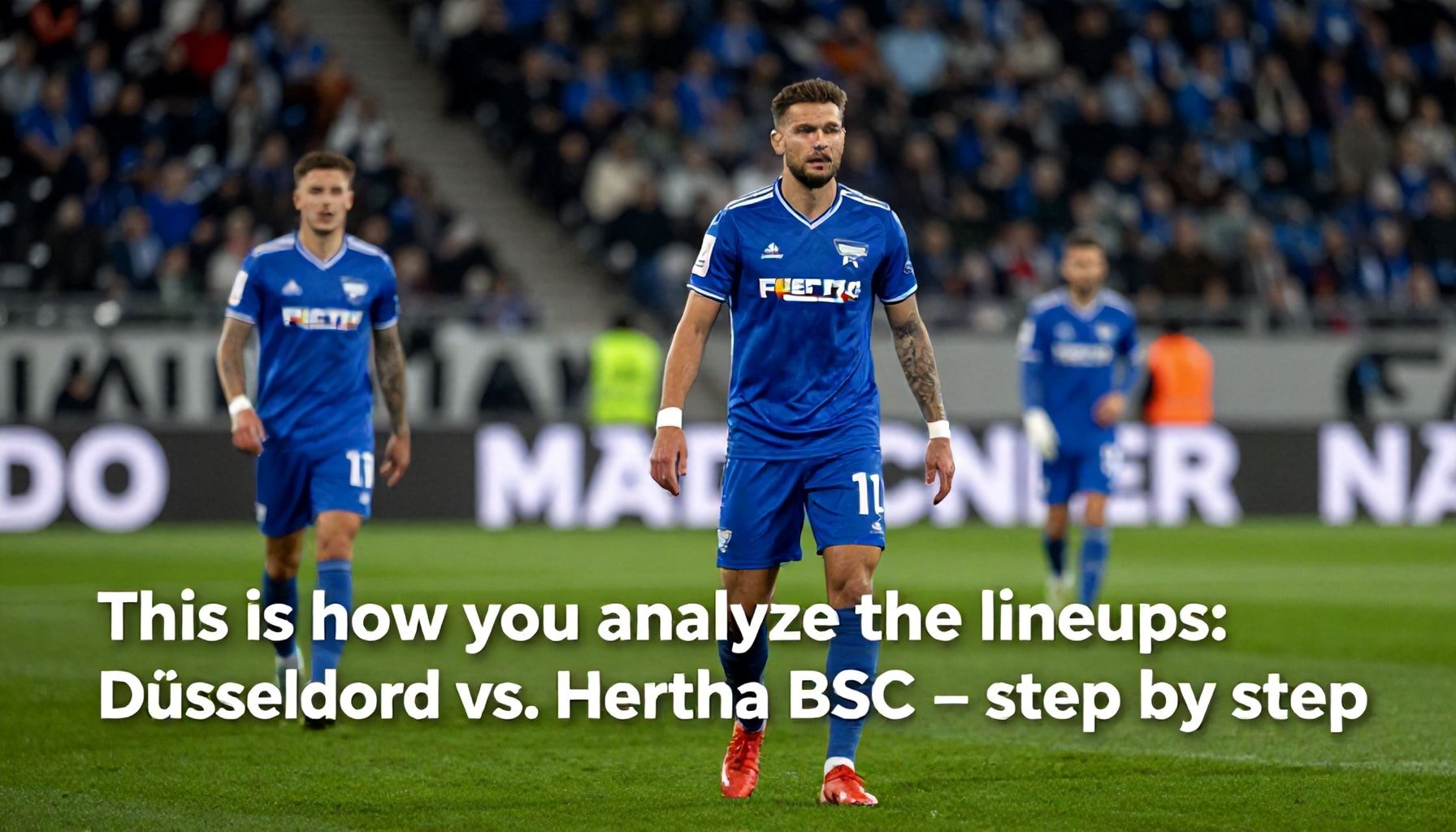 So analysierst du die Aufstellungen: Düsseldorf vs. Hertha BSC – Schritt für Schritt*
