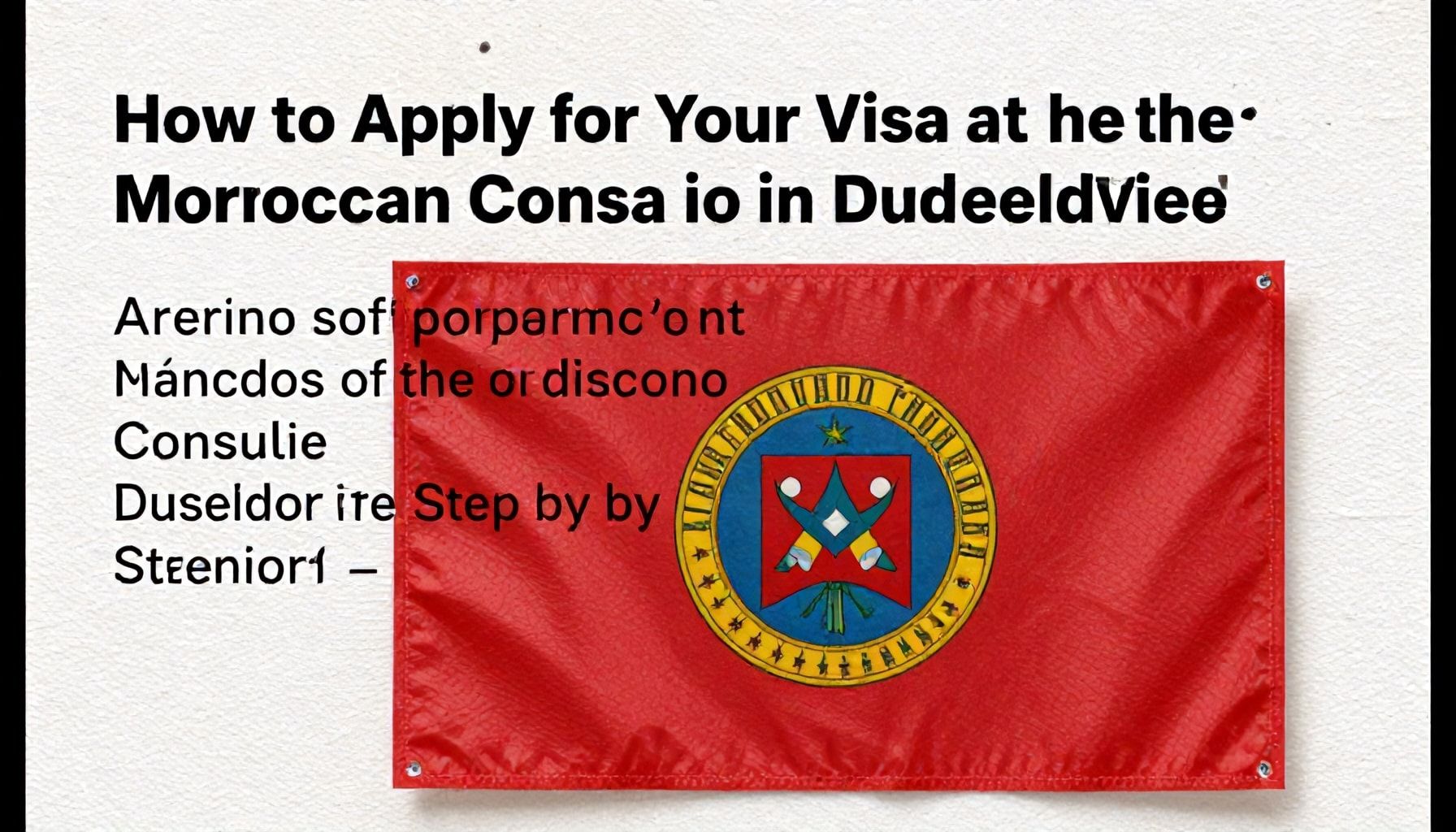 So beantragen Sie Ihr Visum beim Marokkanischen Konsulat Düsseldorf – Schritt für Schritt*