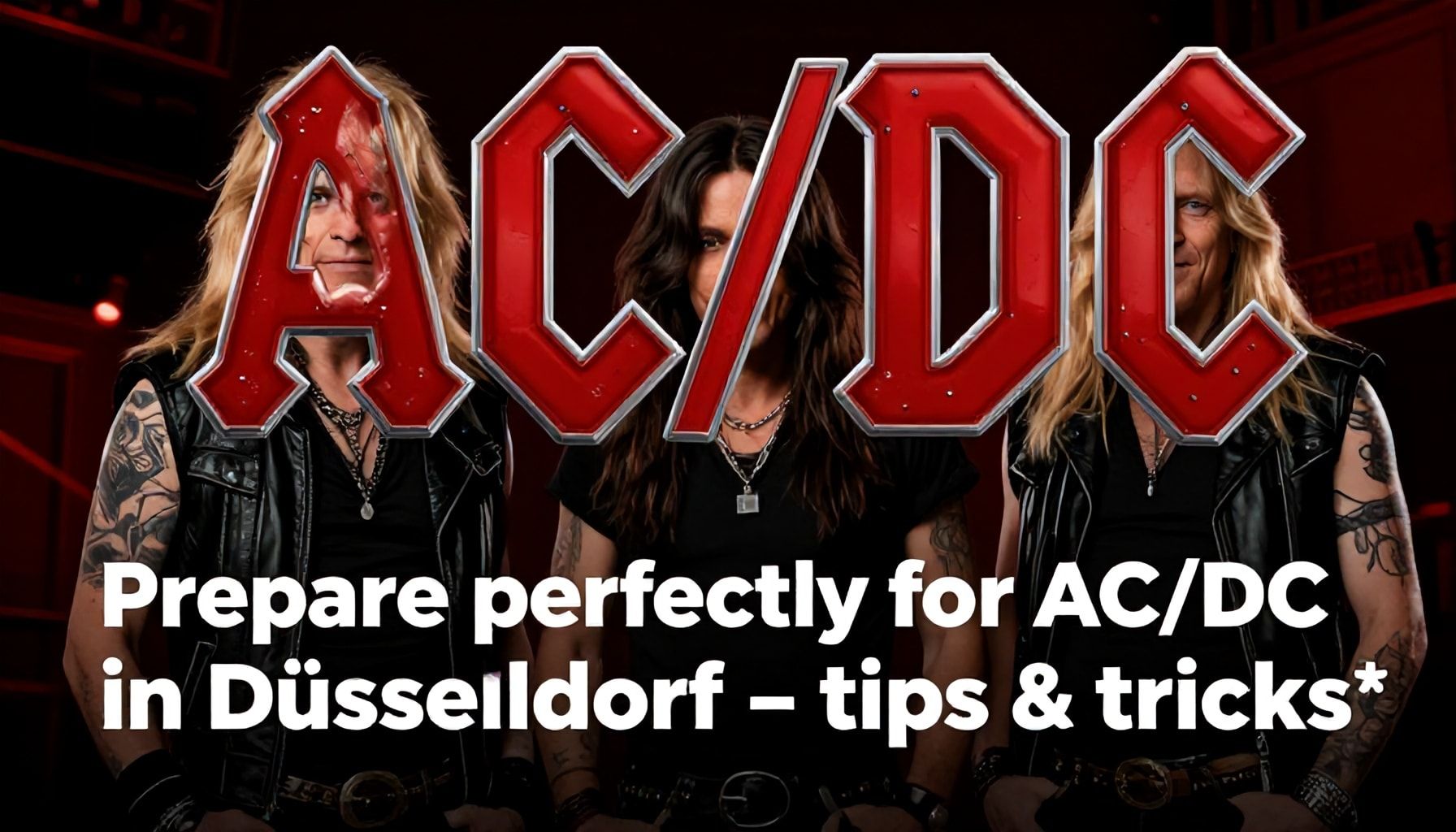 So bereiten Sie sich perfekt auf AC/DC in Düsseldorf vor – Tipps & Tricks*