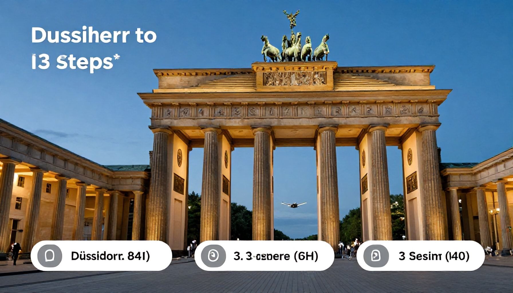 So buchen Sie Ihren Flug von Düsseldorf nach Berlin in 3 einfachen Schritten*