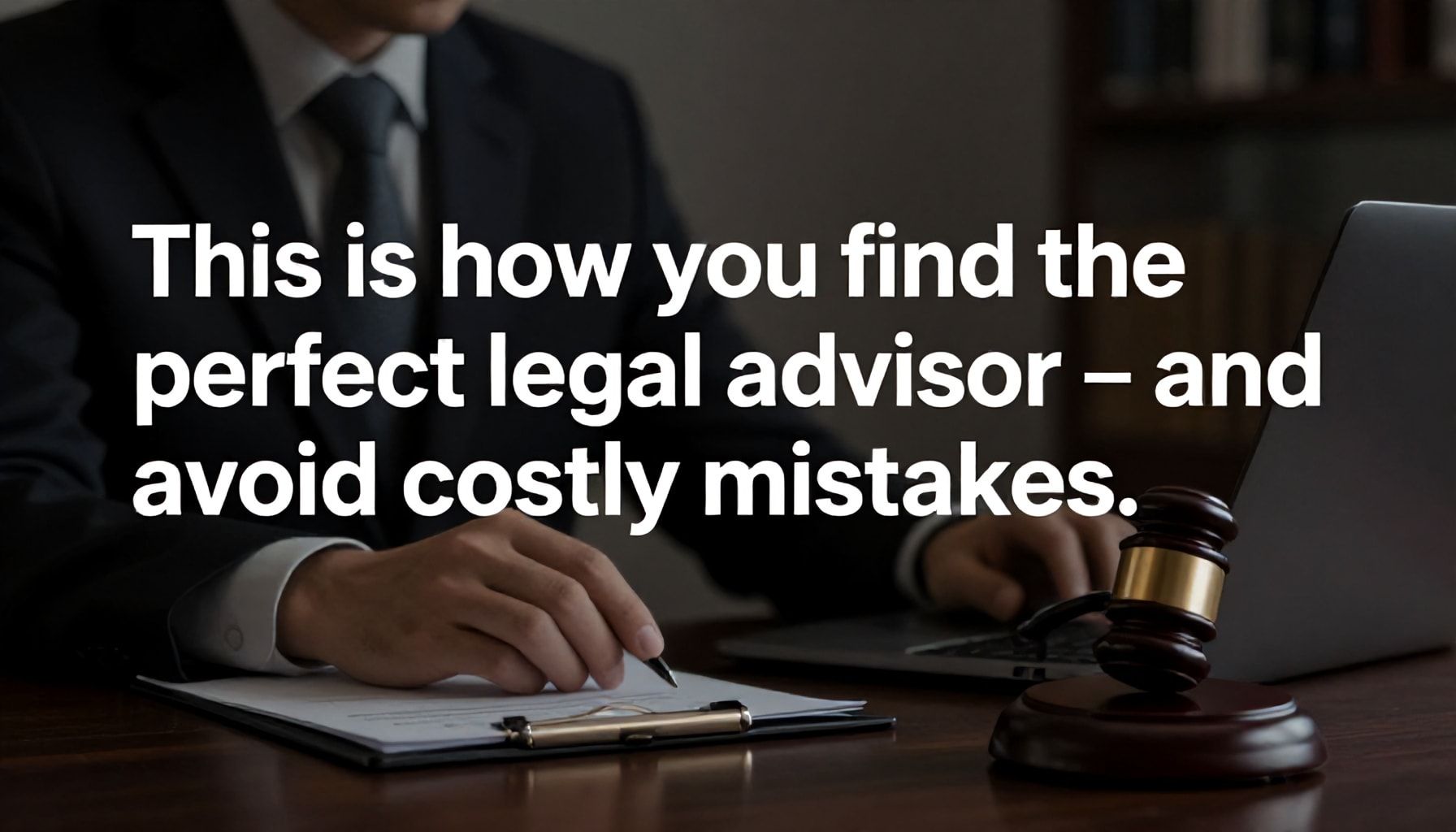 So finden Sie den perfekten Rechtsbeistand – und vermeiden teure Fehler*