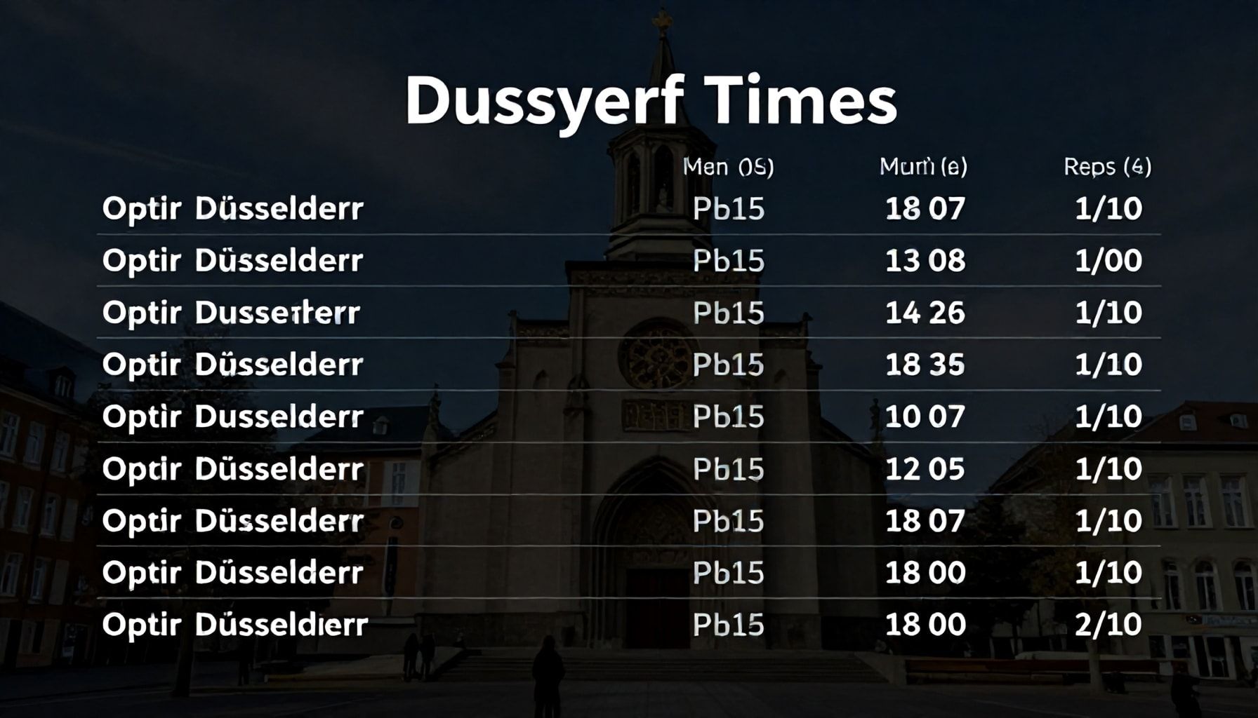 So finden Sie die aktuellsten Gebetszeiten für Düsseldorf – Schritt für Schritt*