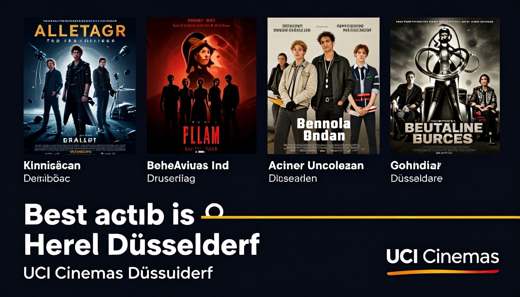 So finden Sie die besten Filme und Events in der UCI Kinowelt Düsseldorf*