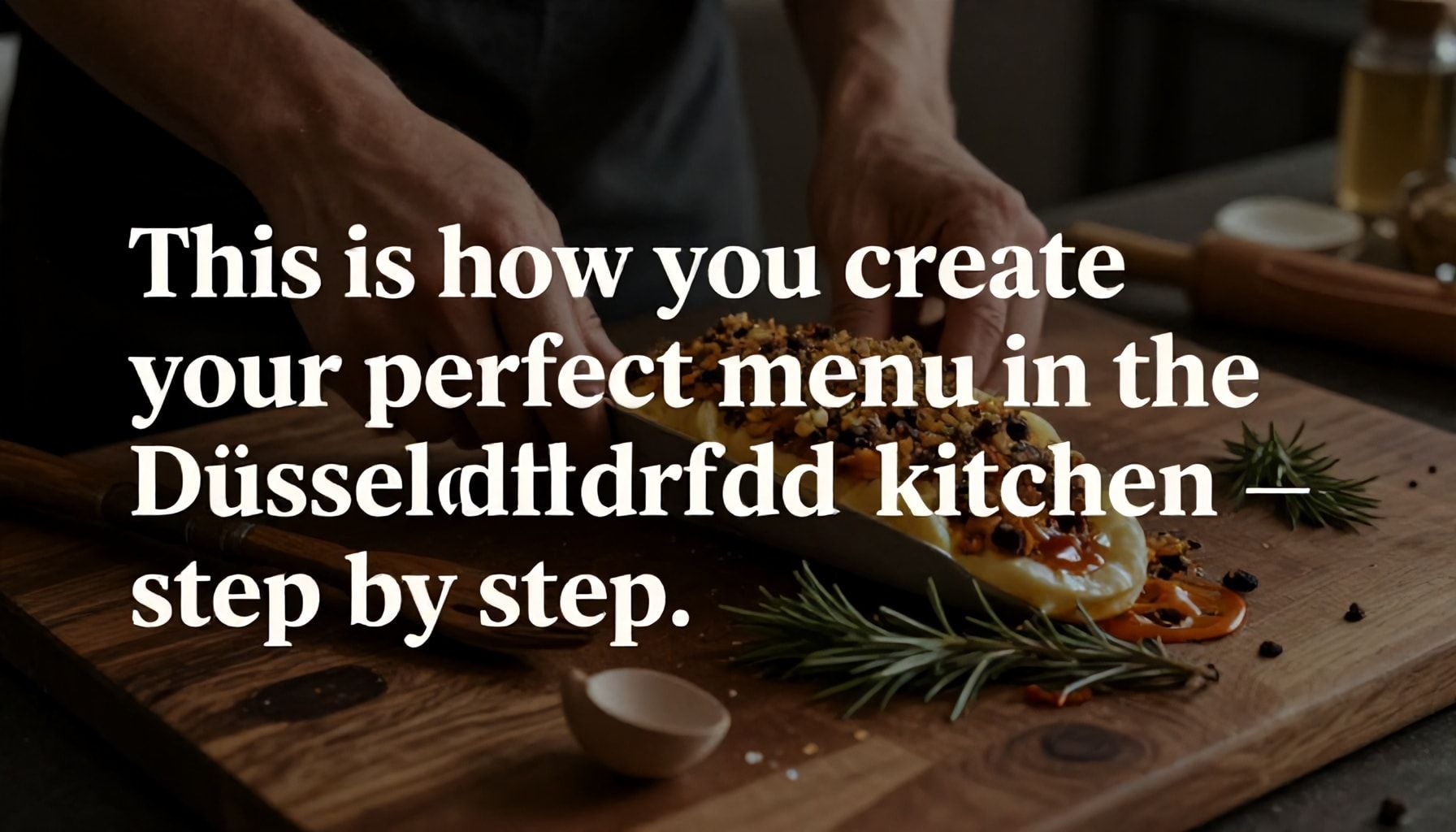 So gelingt Ihr perfektes Menü in der Küche Düsseldorf – Schritt für Schritt*
