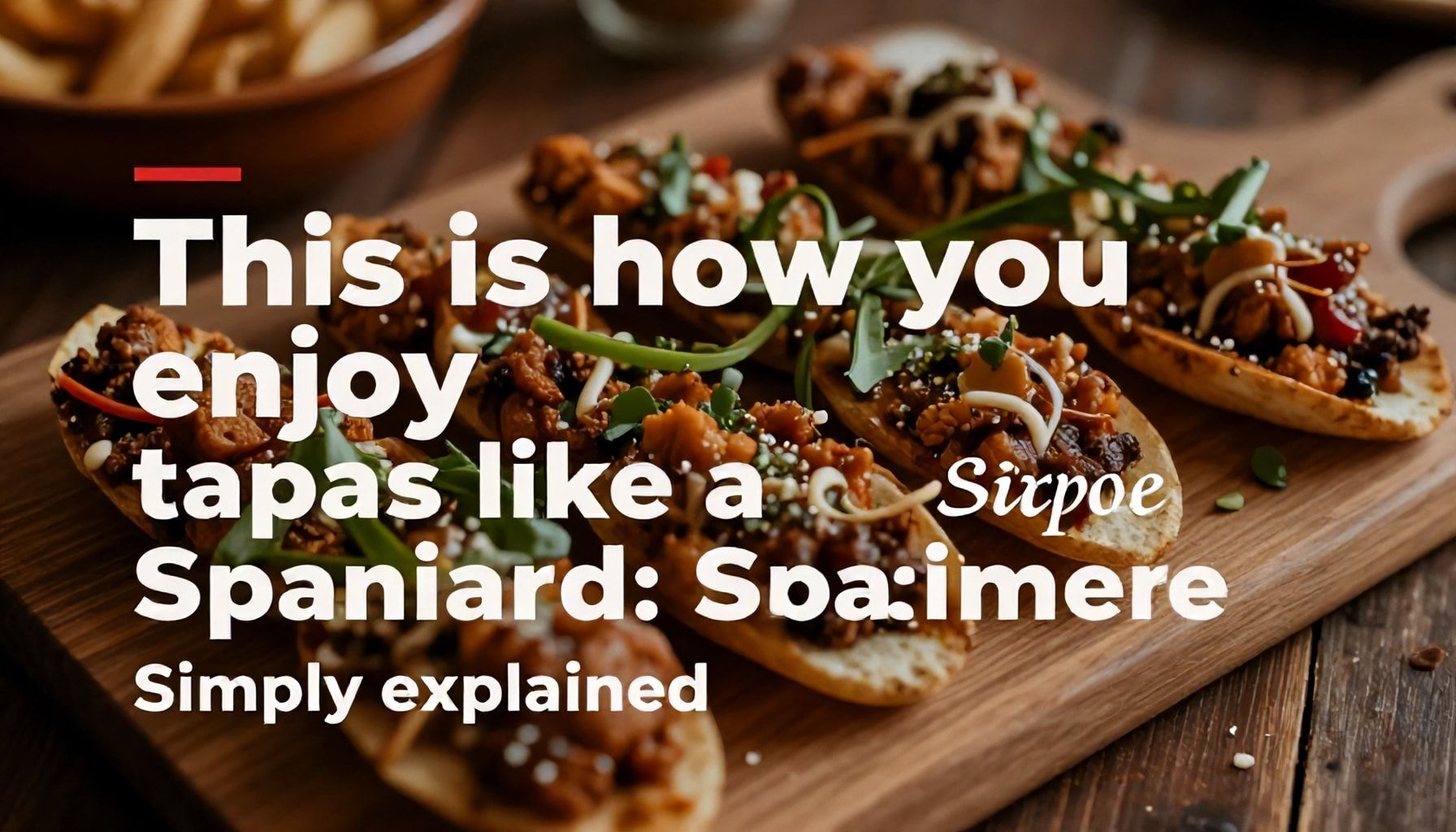 So genießt du Tapas wie ein echter Spanier: Einfach erklärt*