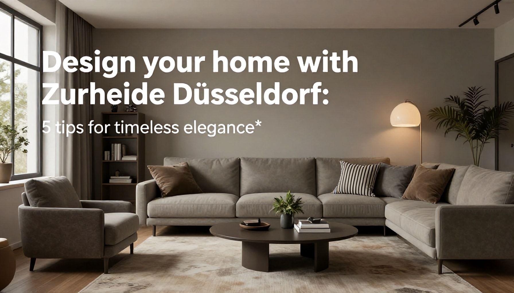 So gestalten Sie Ihr Zuhause mit Zurheide Düsseldorf: 5 Tipps für zeitlose Eleganz*