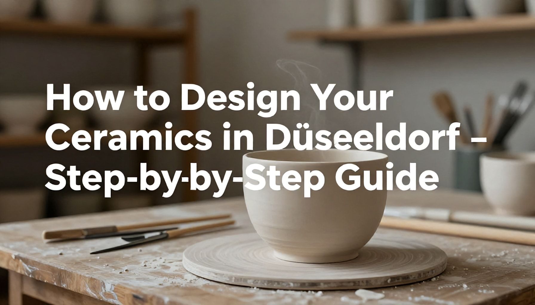 So gestalten Sie Ihre Keramik in Düsseldorf – Schritt-für-Schritt-Anleitung*