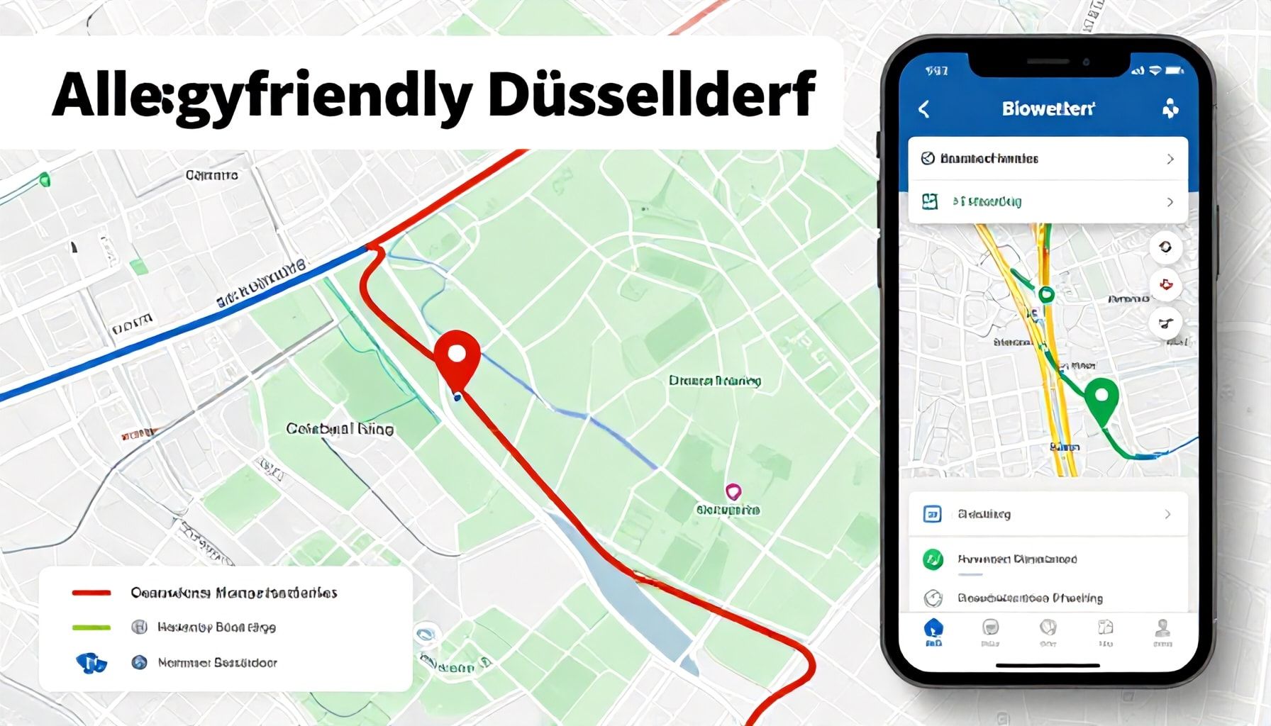 So nutzen Sie das Biowetter Düsseldorf für eine allergikerfreundliche Routenplanung*