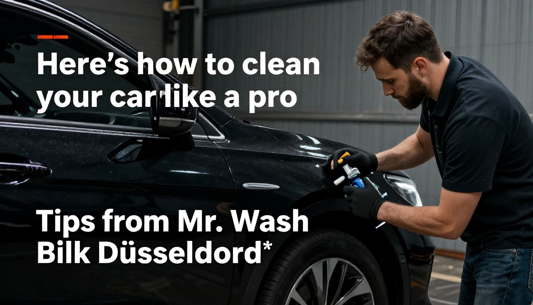 So reinigen Sie Ihr Auto wie ein Profi – Tipps von Mr. Wash Bilk Düsseldorf*