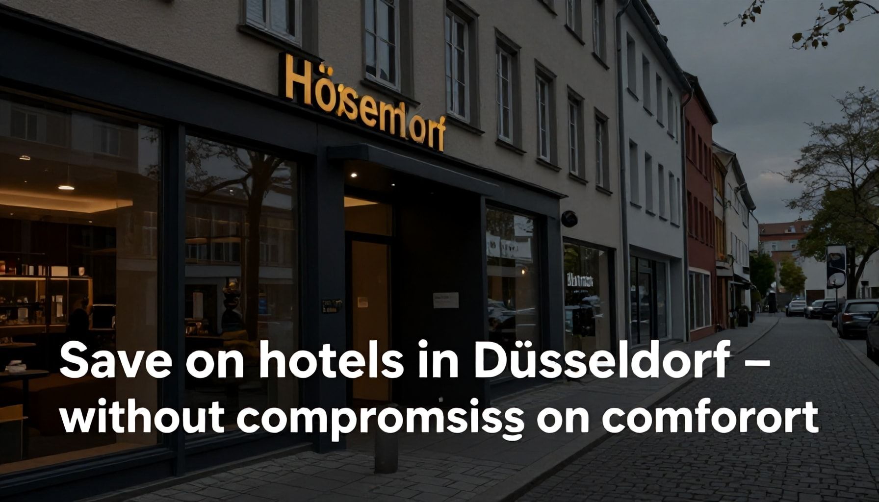 So sparen Sie bei Hotels in Düsseldorf – ohne auf Komfort zu verzichten*