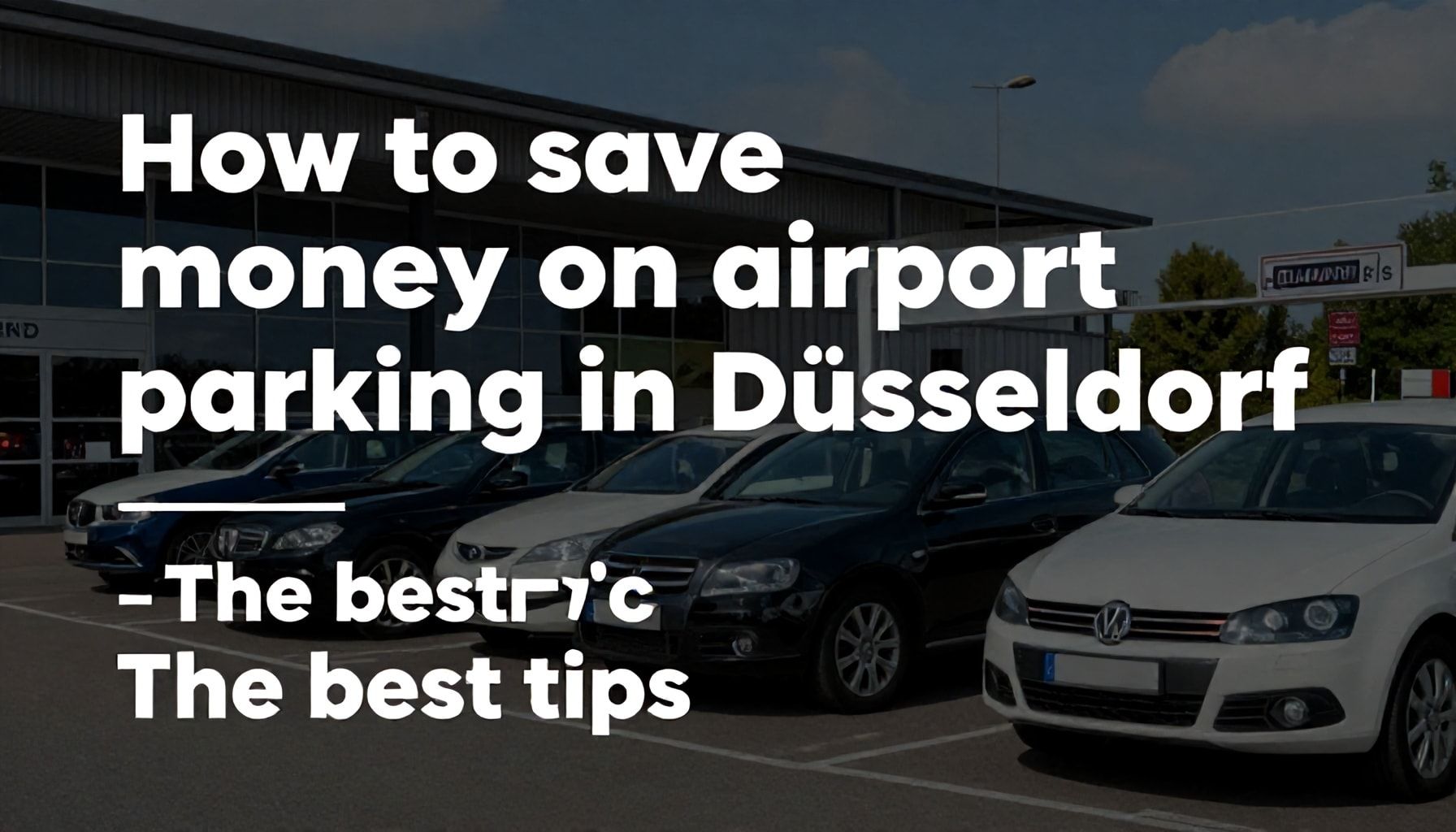 So sparen Sie Geld beim Flughafenparking in Düsseldorf – Die besten Tipps*