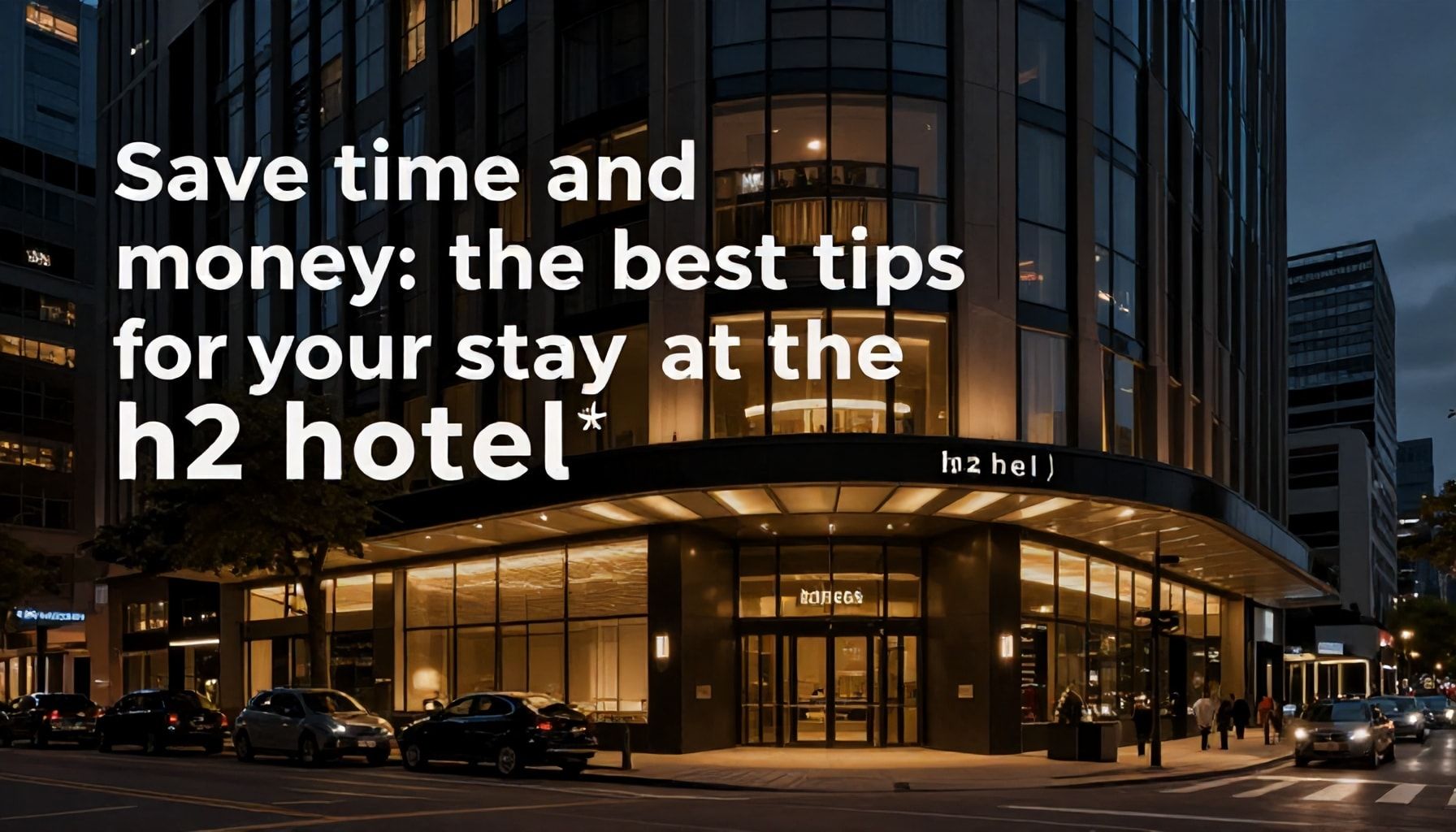 So sparen Sie Zeit und Geld: Die besten Tipps für Ihren Aufenthalt im h2 hotel*