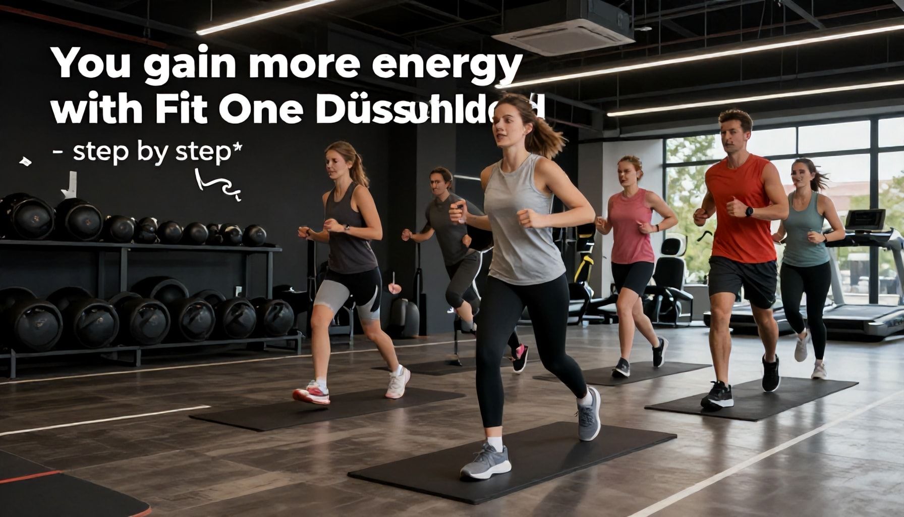 So steigst du mit Fit One Düsseldorf zu mehr Energie – Schritt für Schritt*