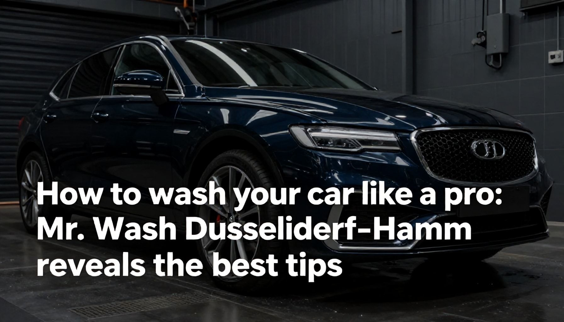 So waschen Sie Ihr Auto wie ein Profi: Mr. Wash Düsseldorf-Hamm verrät die besten Tipps*