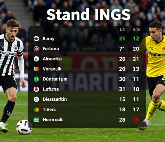Eintracht Braunschweig vs. Fortuna Düsseldorf: Standings Comparison