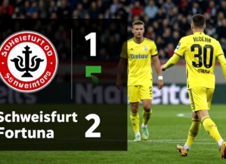 Schweinfurt 05 vs. Fortuna Düsseldorf: Die wichtigsten Statistiken im Vergleich