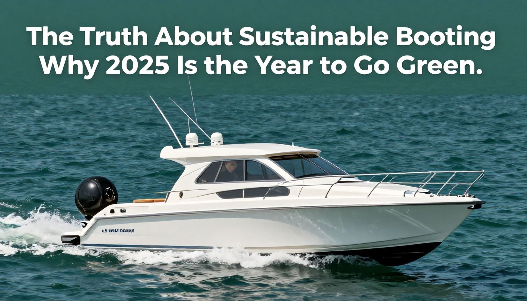 The Truth About Sustainable Boating: Why 2025 Is the Year to Go Green*