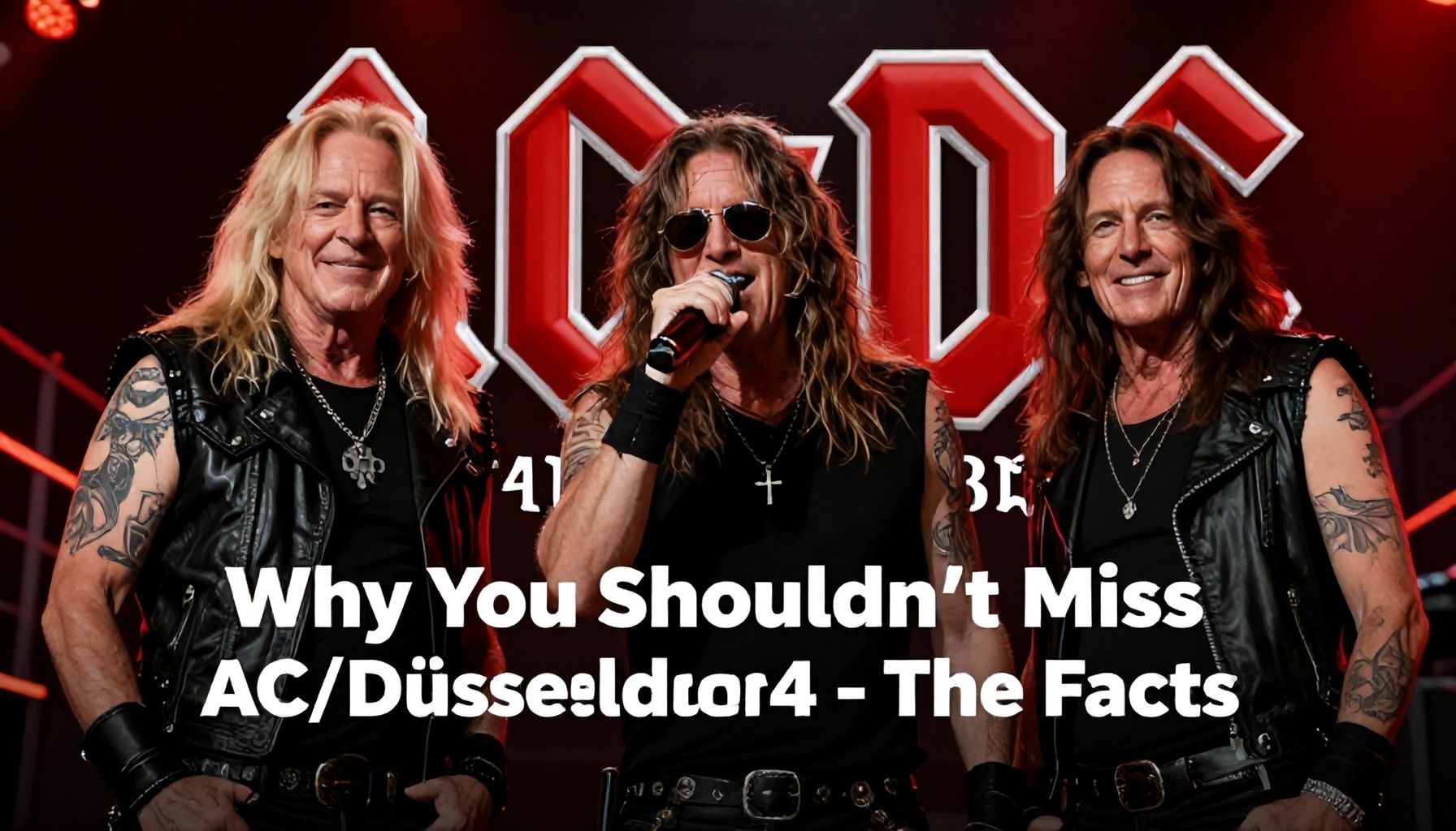 Warum AC/DC Düsseldorf 2024 nicht verpassen sollten – die Fakten*