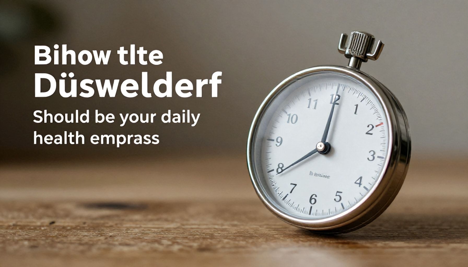 Warum das Biowetter Düsseldorf Ihr täglicher Gesundheitskompass sein sollte*