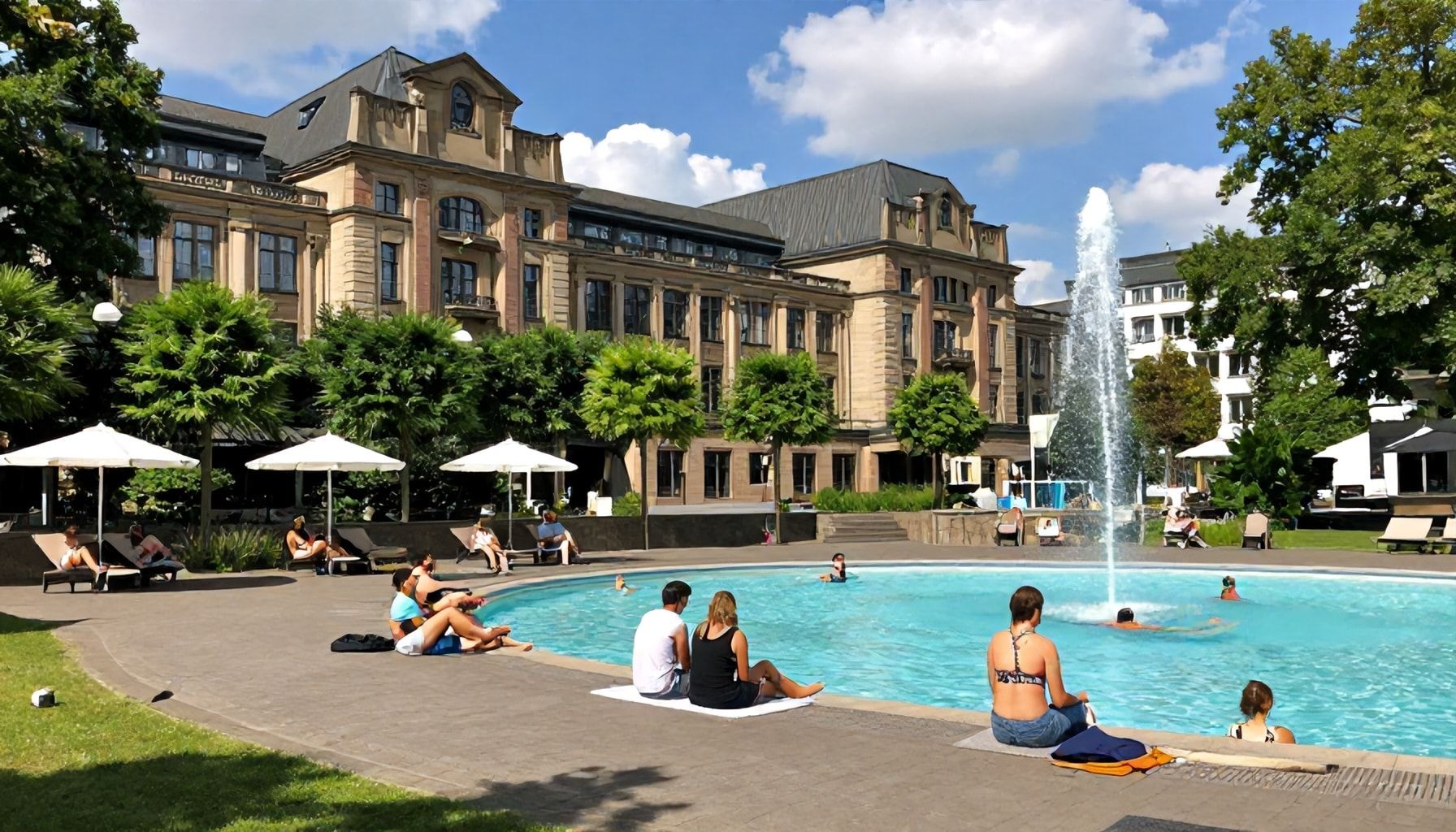 Warum das Rheinbad in Düsseldorf der perfekte Sommer-Hit ist*