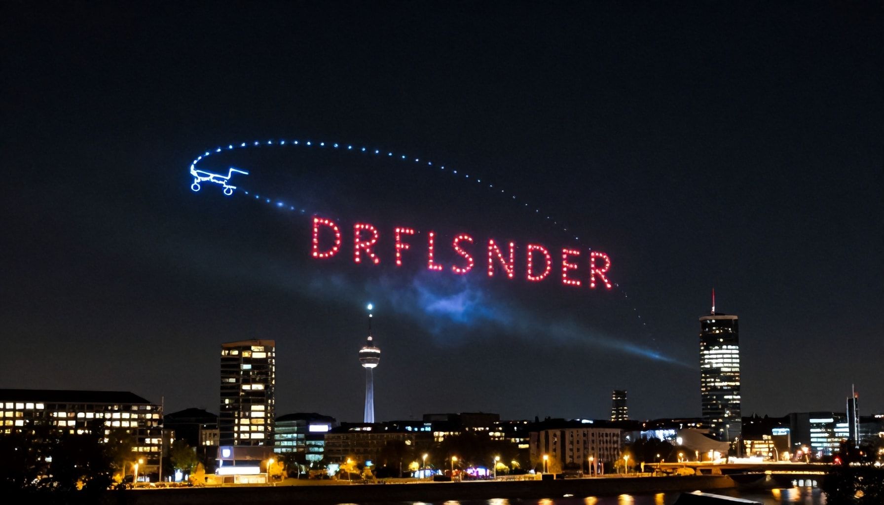 Warum die Drohnenshow in Düsseldorf ein Muss für Lichtkunst-Fans ist*