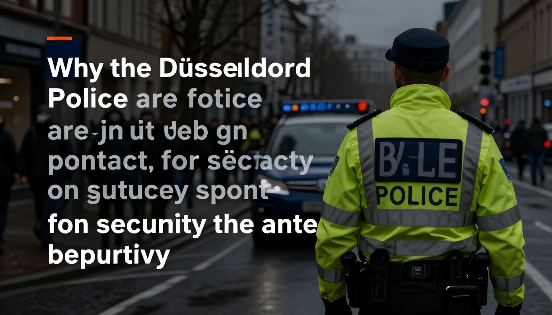 Warum die Düsseldorfer Polizei Ihre erste Anlaufstelle für Sicherheit ist*