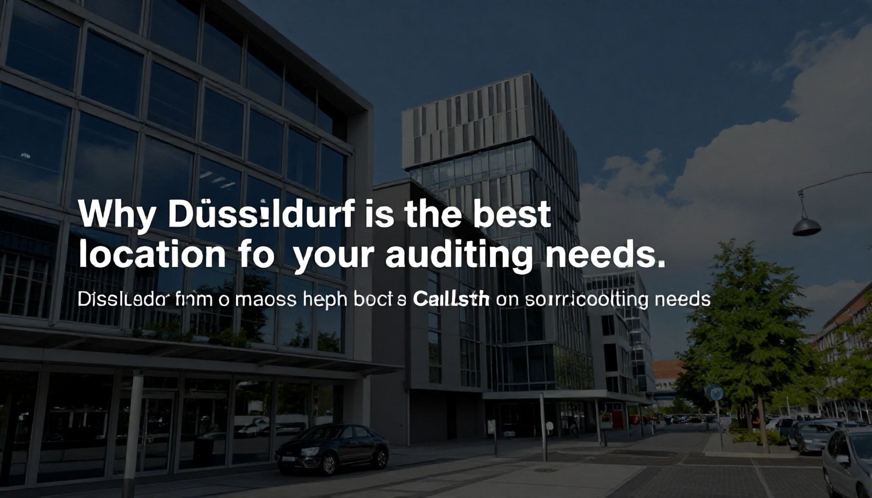 Warum Düsseldorf der beste Standort für Ihre Wirtschaftsprüfung ist*