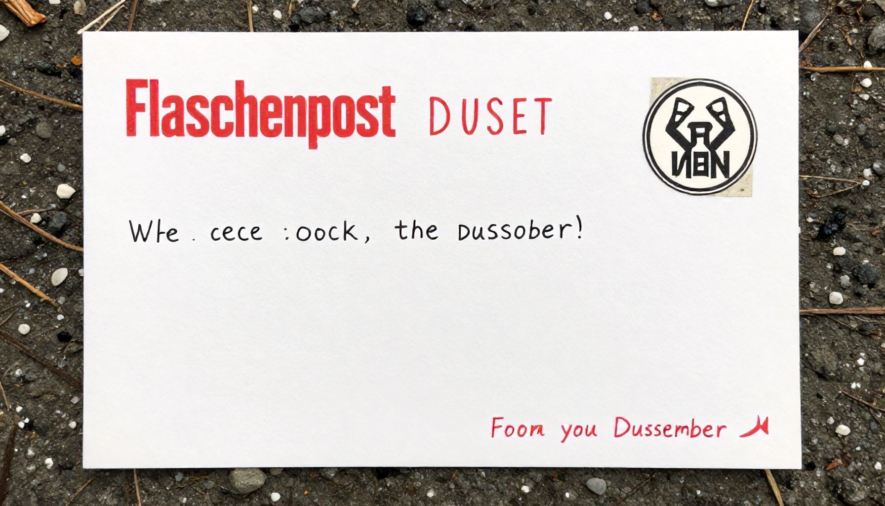 Warum Flaschenpost Düsseldorf mehr als nur eine Nachricht ist*
