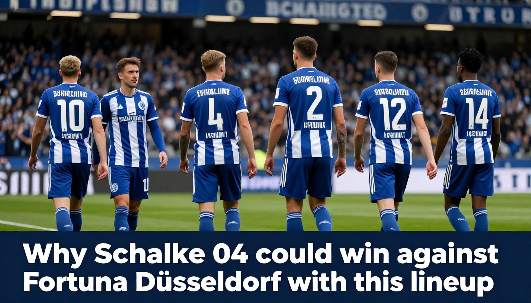 Warum Schalke 04 mit dieser Aufstellung gegen Fortuna Düsseldorf gewinnen könnte*
