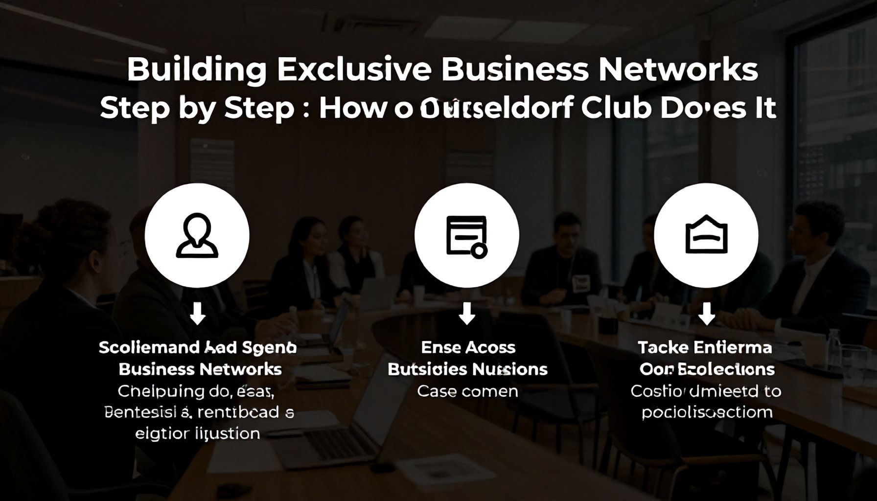 Wie der Düsseldorf Club exklusive Business-Netzwerke aufbaut – Schritt für Schritt"*