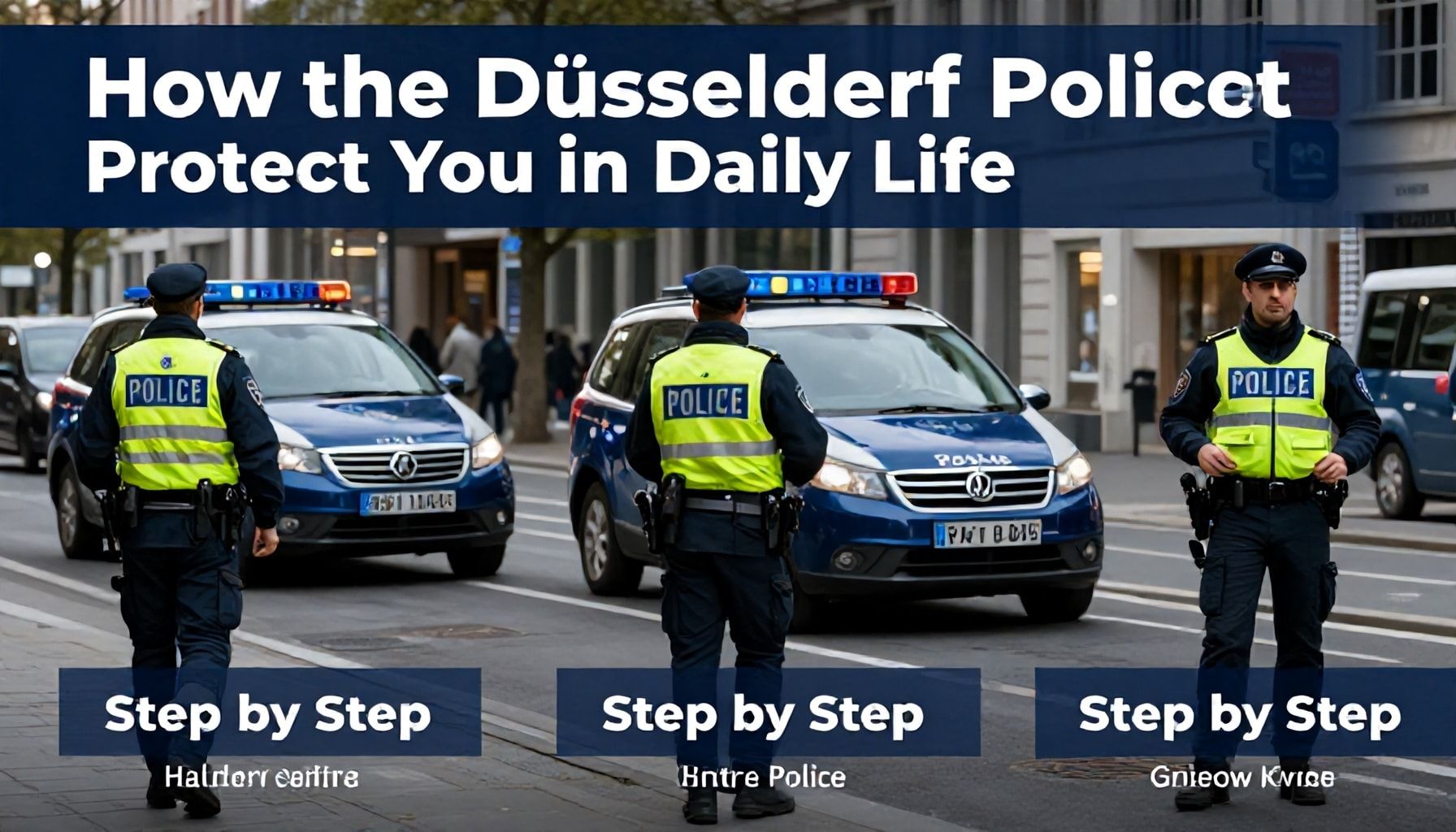 Wie die Düsseldorfer Polizei Sie im Alltag schützt – Schritt für Schritt*