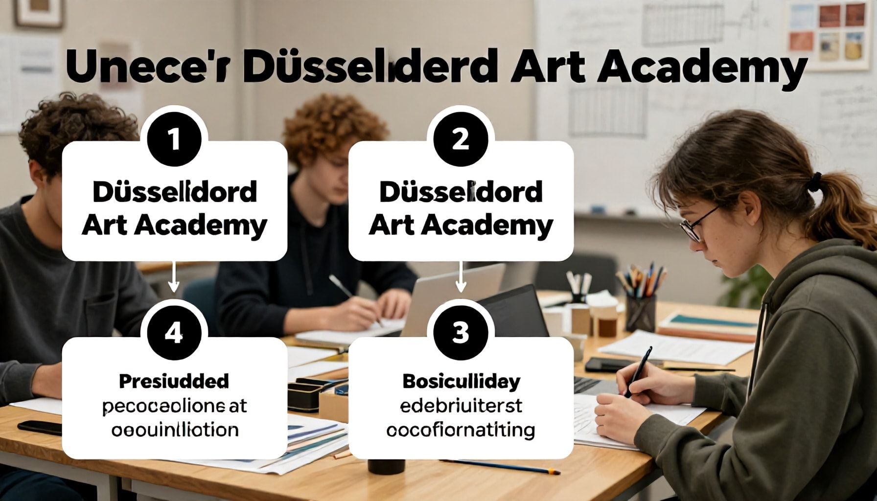 Wie du dich erfolgreich für die Kunstakademie Düsseldorf bewirbst – Schritt-für-Schritt-Anleitung*