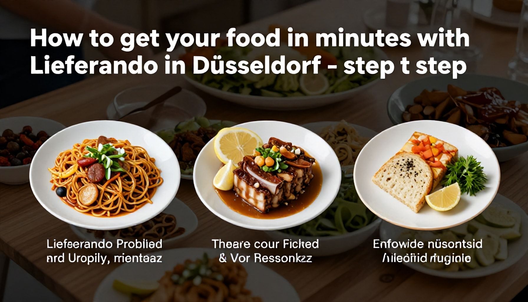 Wie du mit Lieferando in Düsseldorf in Minuten dein Essen bekommst – Schritt für Schritt*