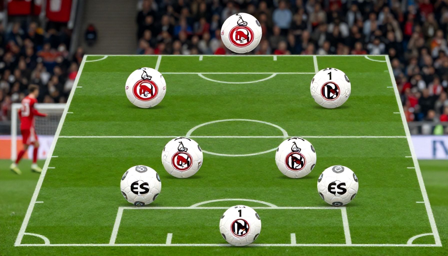 Wie Fortuna Düsseldorf mit ihrer defensiven 4-2-3-1-Formation Köln ausspielen kann*