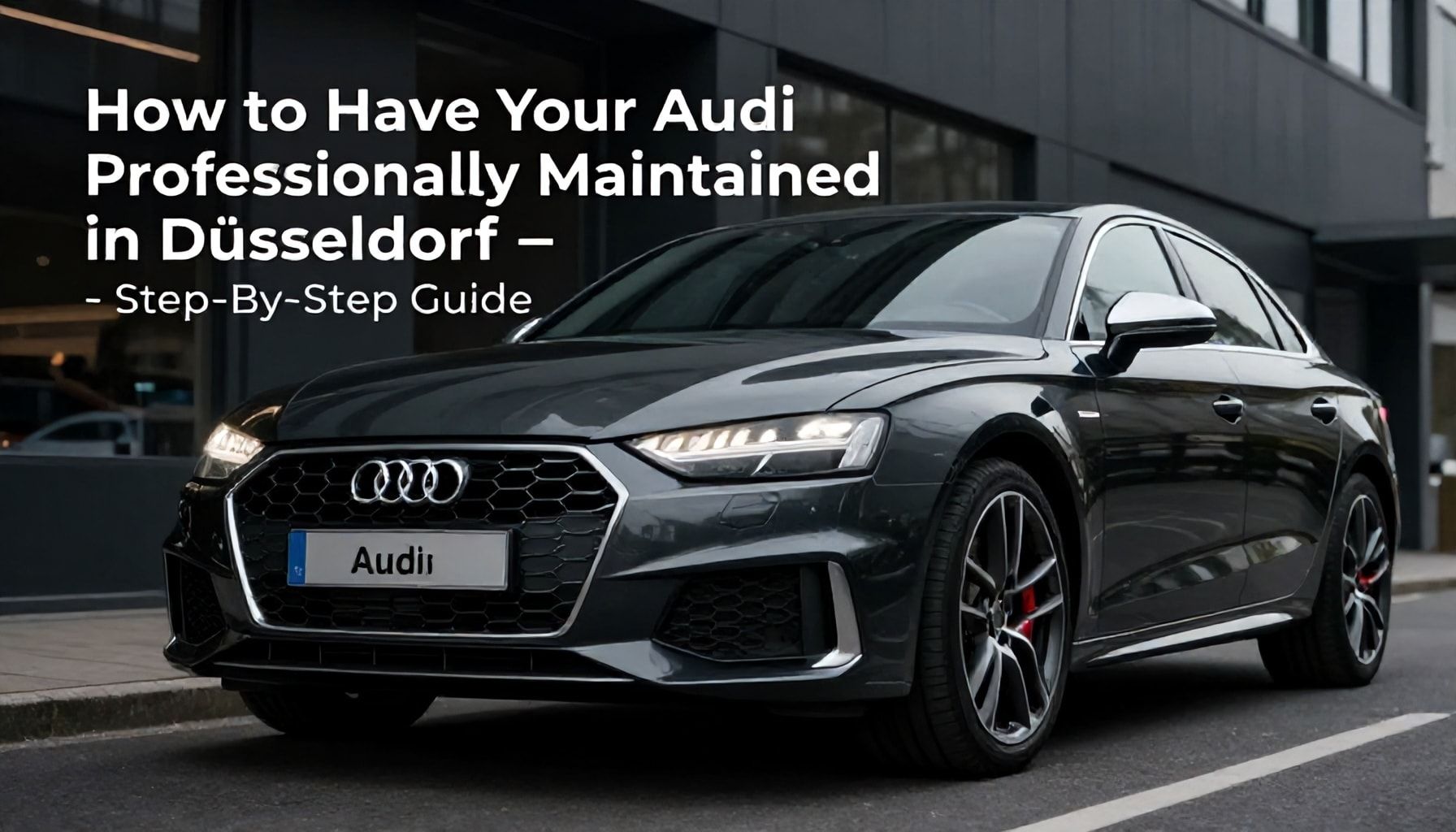 Wie Sie Ihr Audi in Düsseldorf professionell pflegen lassen – Schritt-für-Schritt-Anleitung*
