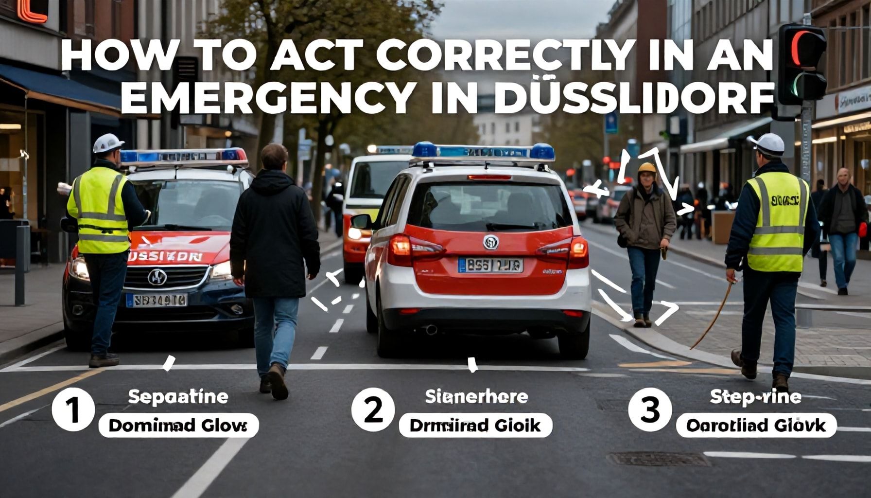 Wie Sie in Düsseldorf im Notfall richtig handeln – Schritt-für-Schritt-Anleitung*