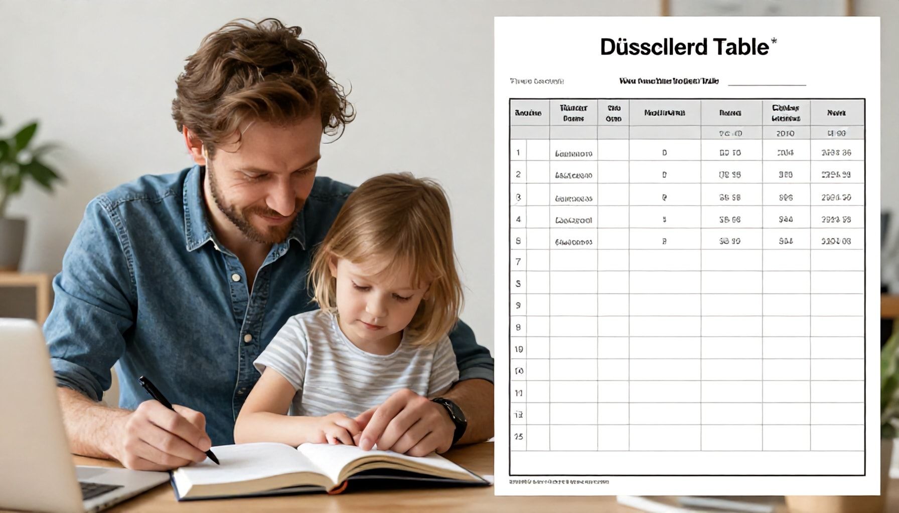 Wie Sie mit der Düsseldorfer Tabelle den Kindesunterhalt korrekt berechnen*