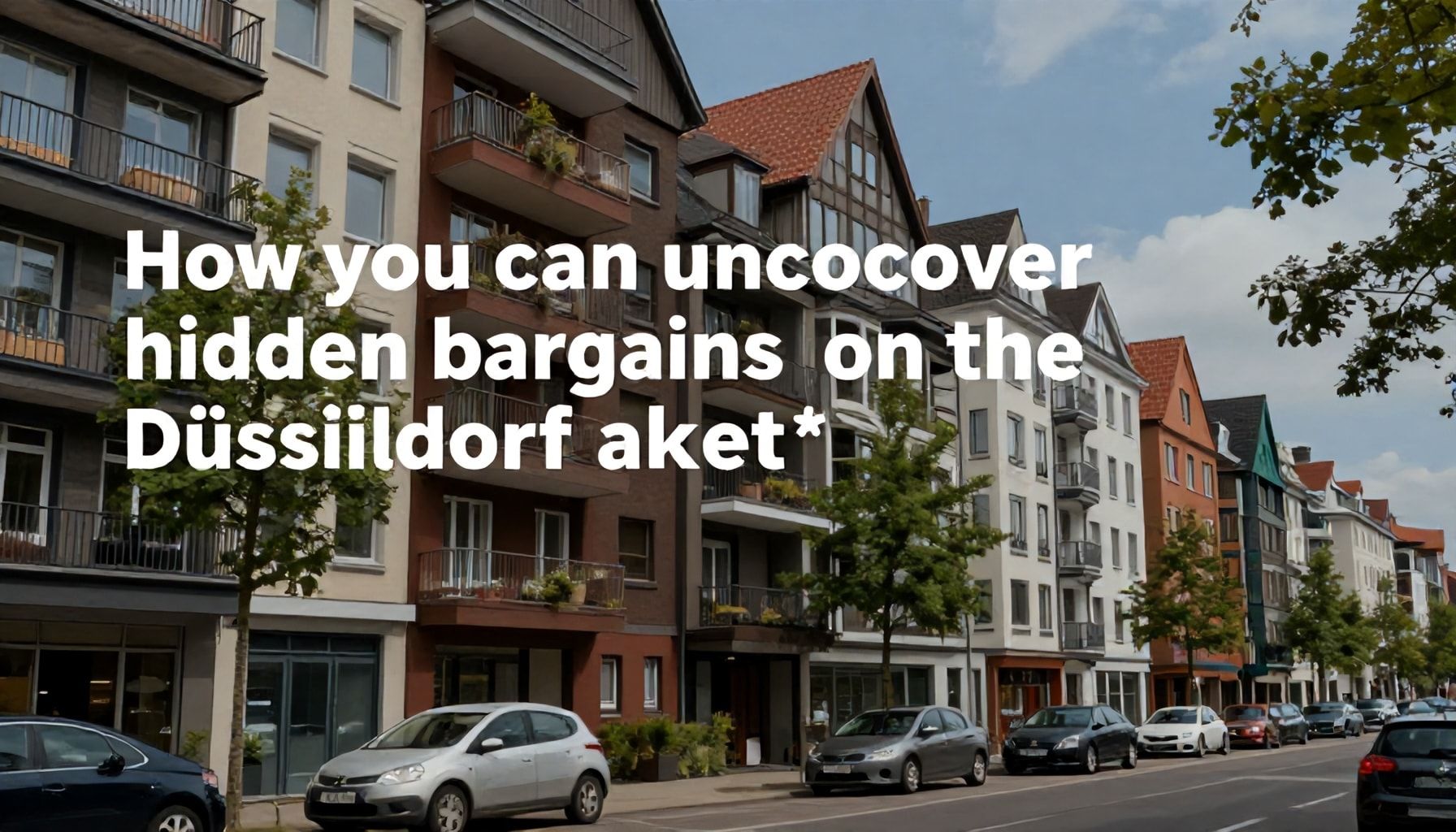Wie Sie versteckte Schnäppchen auf dem Düsseldorfer Wohnungsmarkt entdecken*
