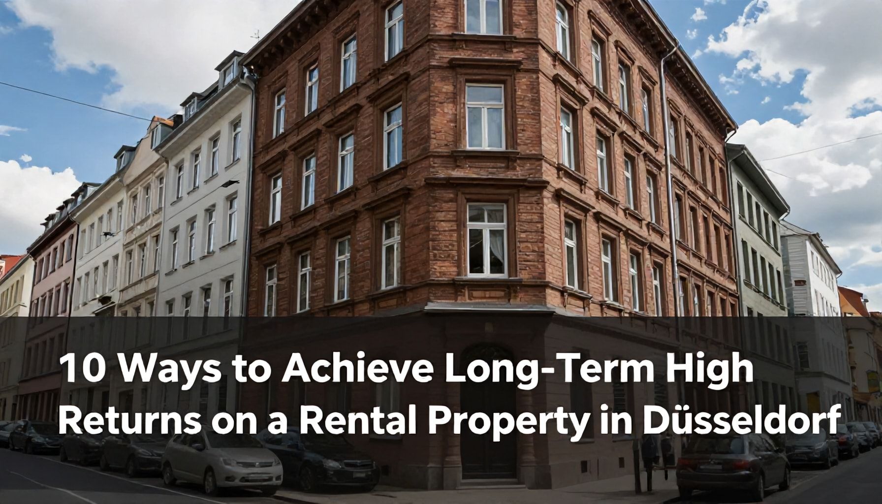 X Wege, um bei einer Wohnung in Düsseldorf langfristig hohe Renditen zu erzielen*