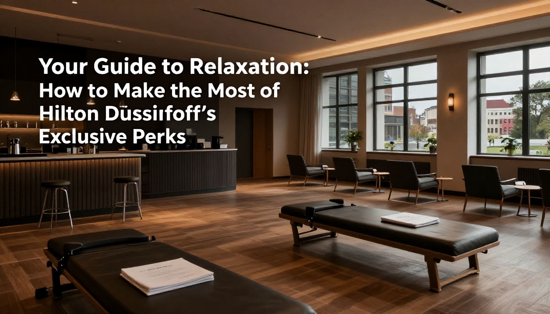 Your Guide to Relaxation: How to Make the Most of Hilton Düsseldorf’s Exclusive Perks*