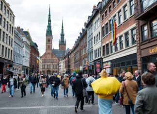 Düsseldorf erlebt beispiellose kulturelle Vielfalt Düsseldorf is experiencing unprecedented cultural diversity.