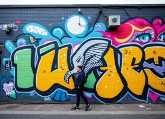 Düsseldorf erlebt eine Renaissance der Straßenkunst Düsseldorf is experiencing a renaissance of street art.