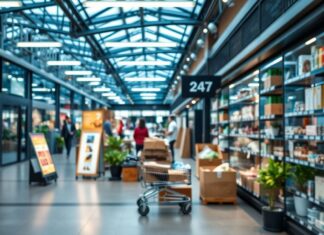 Düsseldorf erlebt einen Boom im E-Commerce: Lokale Unternehmen passen sich an Düsseldorf is experiencing a boom in e-commerce: local businesses are adapting.