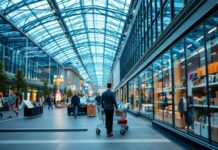 Düsseldorf erlebt einen Boom im E-Commerce-Sektor Düsseldorf is experiencing a boom in the e-commerce sector.