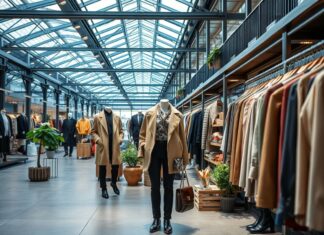 Düsseldorf erlebt einen Boom im nachhaltigen Modehandel Düsseldorf is experiencing a boom in sustainable fashion trade.