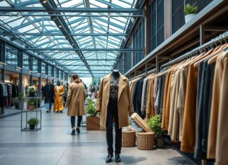 Düsseldorf erlebt einen Boom im nachhaltigen Modehandel Düsseldorf is experiencing a boom in sustainable fashion trade.