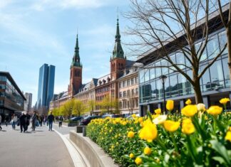 Düsseldorf erlebt einen kulturellen und sportlichen Frühling Düsseldorf is experiencing a cultural and sporting spring.