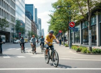 Düsseldorf erlebt einen Rekordanstieg der Fahrradnutzung im Sommer 2023 Düsseldorf experiences a record increase in bicycle use during the summer of 2023.