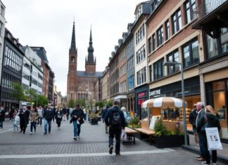 Düsseldorf erlebt einen Tag voller kultureller Vielfalt und lokaler Nachrichten Düsseldorf experiences a day full of cultural diversity and local news